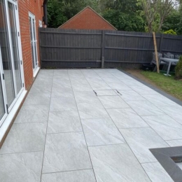 Porcelain Paving Bellisima Iron (Mid Grey)